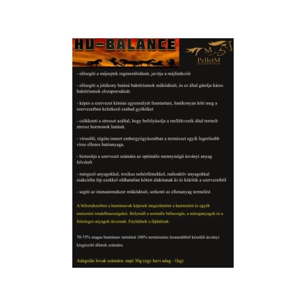 HU-BALANCE 1kg-os kiszerelésben